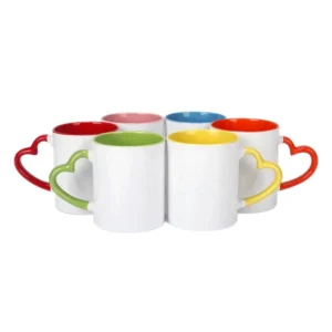 Mug coloré coeur