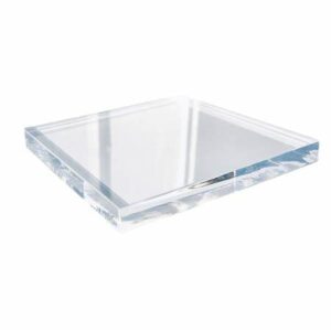 Plexiglass par lot transparent 20 X 10 cm