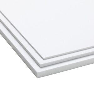 Plaque pvc blanc 3mm